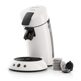 Philips Senseo Original Plus CSA210/10 – kávovar na kávové pody, bílý