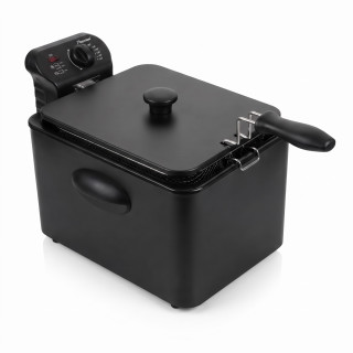 Bestron AF357B – fritéza 3,5 l se studenou zónou, 2000 W, termostat do 190 °C, černá