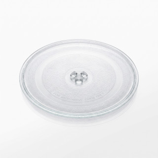 RMIVEGLIA RMBLZP – skleněný otočný talíř do mikrovlnné trouby 24,5 cm, 3 úchyty