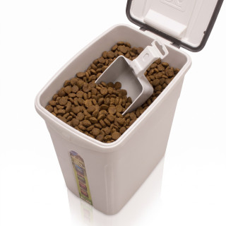 Arquivet 2472 – vzduchotěsná nádoba na granule pro psy a kočky 14 l (5 kg) s lopatkou
