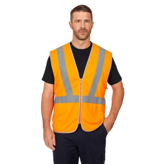 Reflexní vesta RIS, prodloužená, PORTWEST HI-VIS RIS RT20, oranžová, vel. XXL